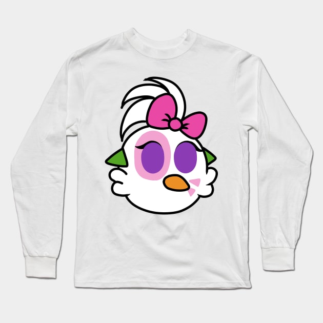 fnaf security breach chica chibi Long Sleeve T-Shirt by LillyTheChibi